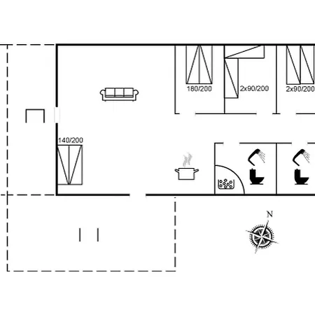 Anouk - 700m From The Sea By Interhome 펜션 Nordenbro Vesteregn