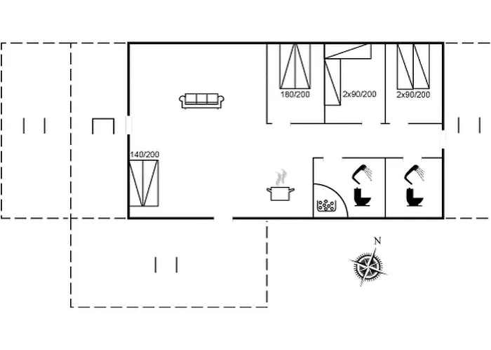 Anouk - 700m From The Sea By Interhome Ferienhaus Nordenbro Vesteregn